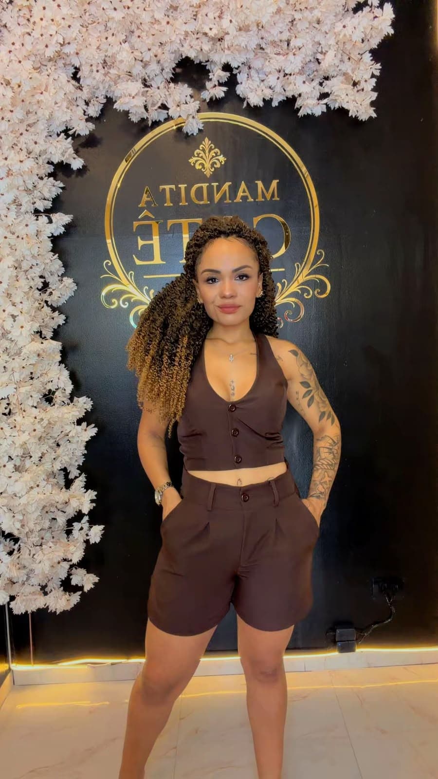 Conjunto Alfaitaria, Mandita Cotê. Moda Feminina na Mandita Cotê