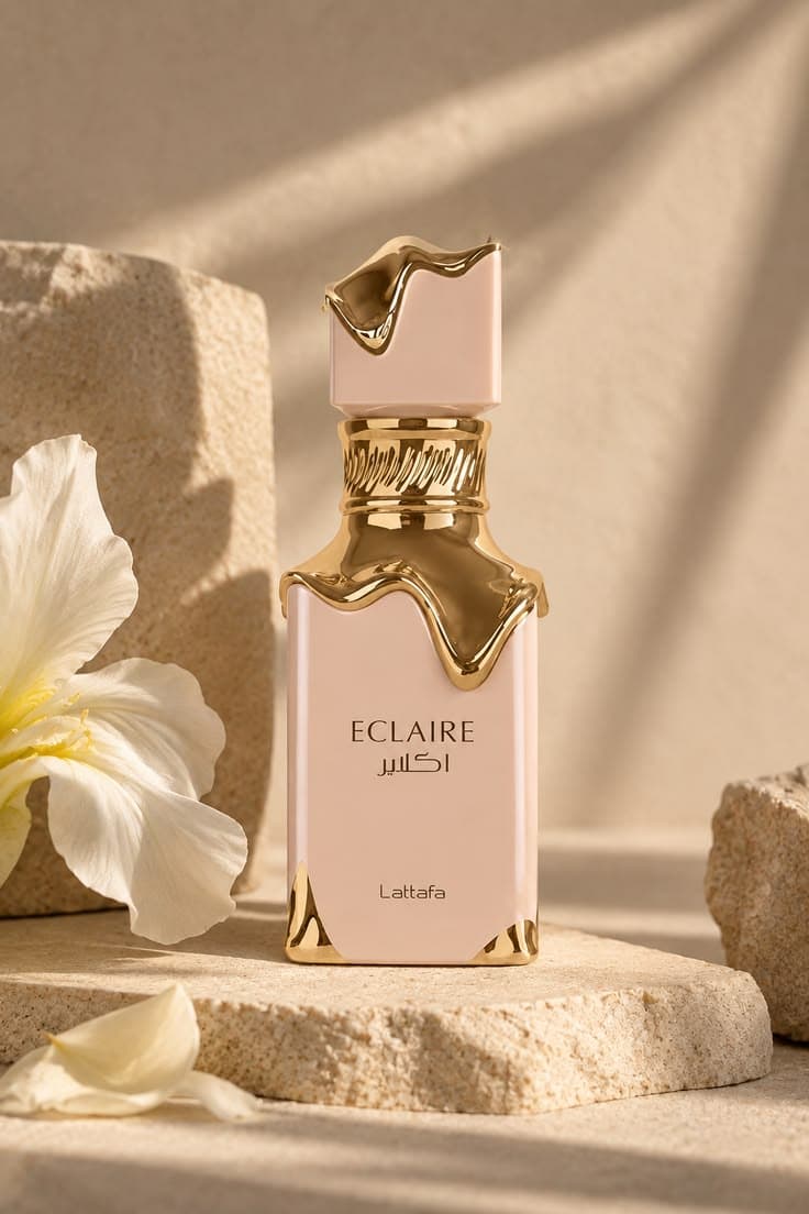 eclaire, Lattafa. Perfumaria Árabe na Mandita Cotê