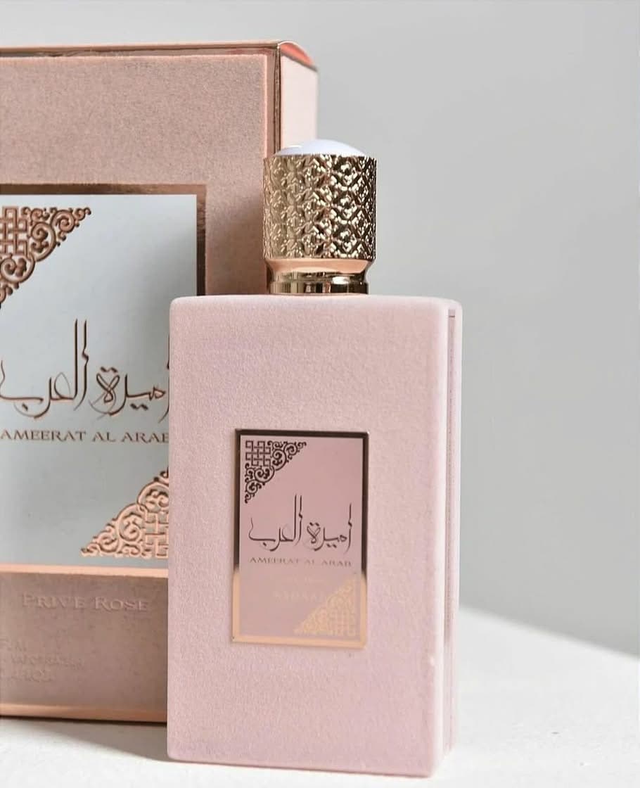 AMEERAT AL ARAB PRIVÉ ROSE, ASDAAF. Perfumaria Árabe na Mandita Cotê
