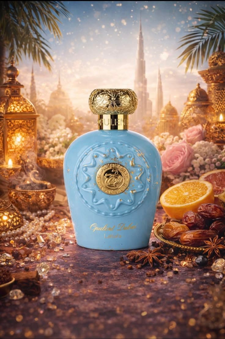 OPULENT DUBAI, Lattafa. Perfumaria Árabe na Mandita Cotê