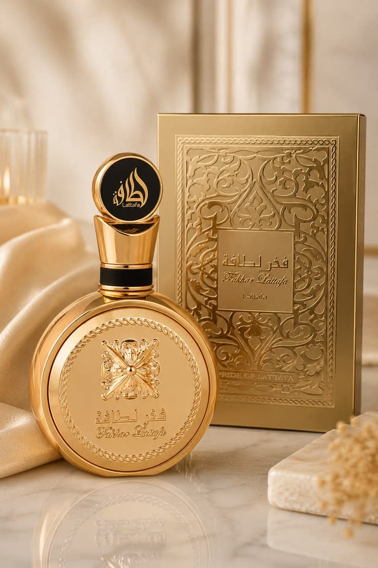 FAKHAR GOLD, Lattafa. Perfumaria Árabe na Mandita Cotê