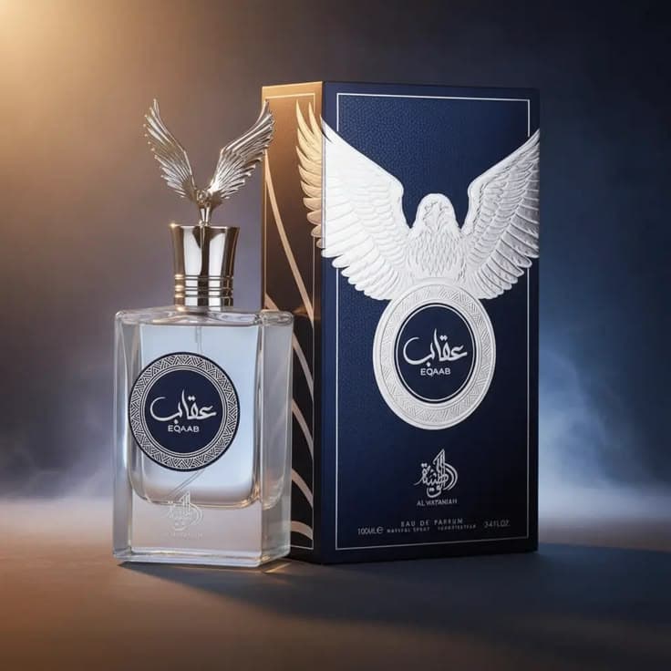 EQAAB, Al Wataniah. Perfumaria Árabe na Mandita Cotê