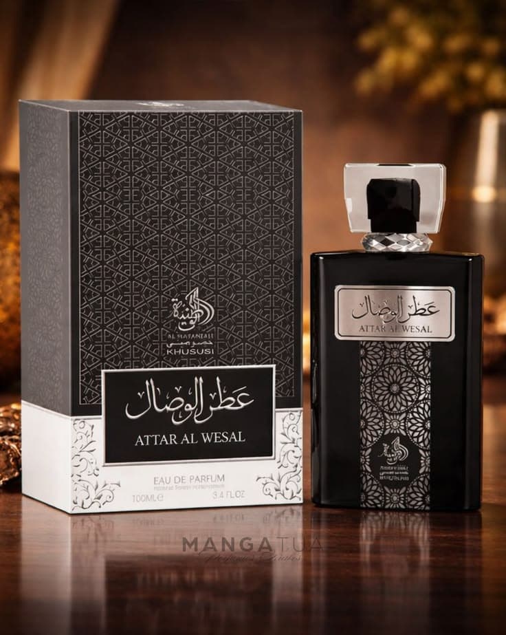 ATTAR AL WESAL, Al Wataniah. Perfumaria Árabe na Mandita Cotê