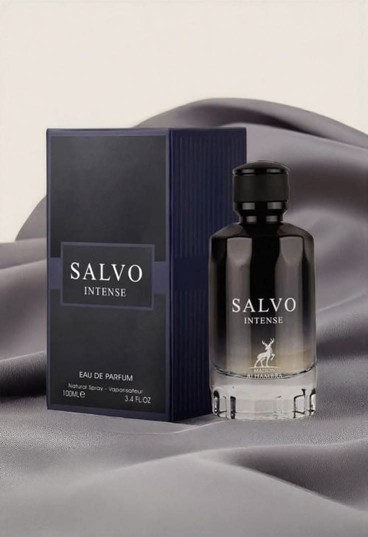 SALVO INTENSE, Maison Alhambra. Perfumaria Árabe na Mandita Cotê